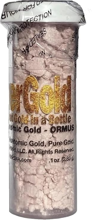 Monoatomic Gold/ORMUS: Ouro Puro! Veja os Fatos do Suplemento! Sem Sal, Corantes, Preenchedores! Proteção contra Radiação - EnerGold