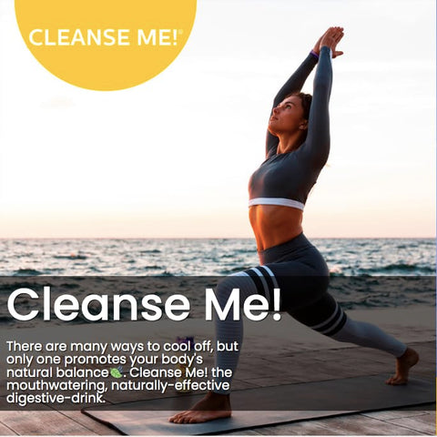 Cleanse Me Jamaica Hibiscus | 30 Porções | Sem Glúten | Detox com Equilíbrio Natural | Suplemento de Suporte à Digestão com Aloe Vera e Prebióticos | Misture com Água | Marca VIVRI - VIVRI