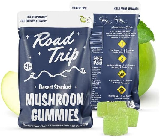 Generic - Road Trip – Desert Stardust – Gomas de Cogumelo – Maçã Verde | 100g