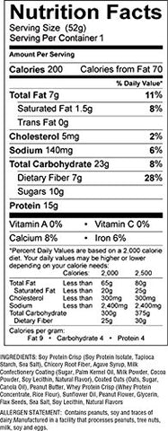 Come Ready Nutrition Barras de Proteína Limpa 24 unidades – Embalagem com 24 – Alta Qualidade – 100% Natural – Sem Adição de Açúcar – Ideal para Atletas – Marca Come Ready