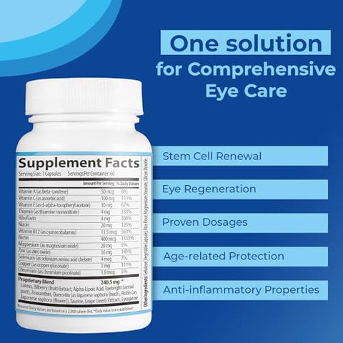 SIGHT CARE - SightCare – Suplemento para Saúde Ocular – Fórmula Natural para Visão e Clareza
