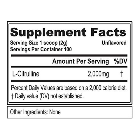 L-Citrulline2000: Pó Pré-Treino de Óxido Nítrico de Alta Potência para Força Muscular Aumentada e Bombas Intensas – Óxido Nítrico à Base de Plantas - Evlution