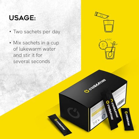 CreGAAtine - Micronized Creatine Monohydrate GAA | Aumenta a Força, Sem Retenção de Água | Potencializa a Memória | 100g