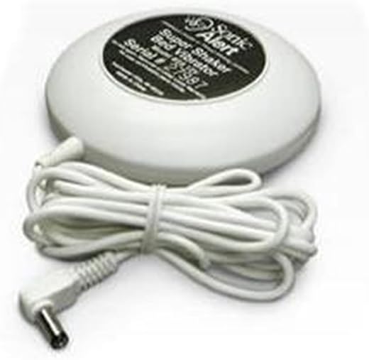 Super Shaker 12v Branco Vibrador – Potente e Silencioso - Sonic Alert