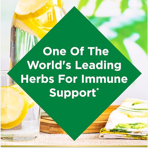 Nature's Bounty - Nature’s Bounty Echinacea – Suplemento Herbal, Fortalece a Imunidade, 400mg, 100 Cápsulas (Pacote com 2)