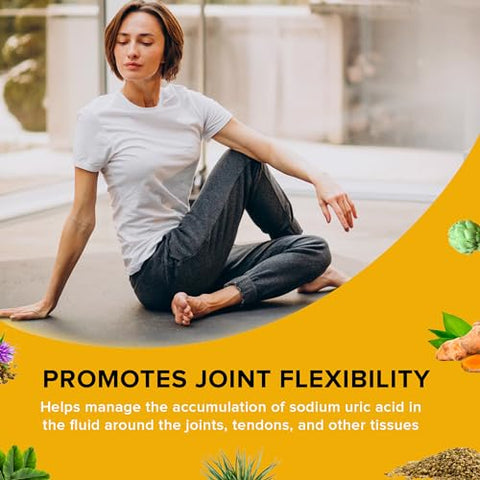 PurMEDICA - Urcinol – Suplemento de Ácido Úrico para Suporte Articular – 60ct (Pacote com 3) – Fórmula de Suporte ao Ácido Úrico com Raiz de Cúrcuma, Açaí, Folha de Banaba, Semente de Aipo, Haste de Yucca