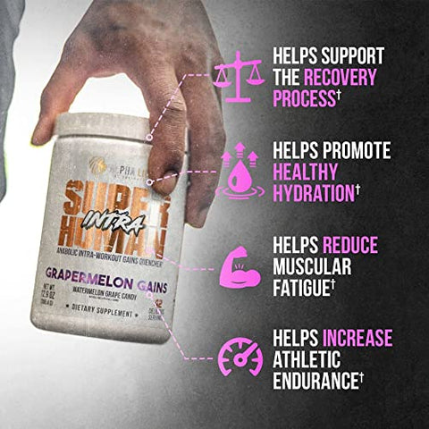 Superhuman Pó Intra Treino para Homens – Fórmula Potente e Energizante - ALPHA LION