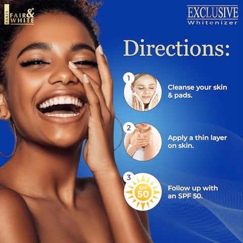 FAIR & WHITE - FAIR: Creme Facial Hidratante Natural 50g – Cuidados com a Pele