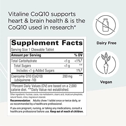 Vitaline CoQ10 (200mg) – Suporte Cardíaco – Compre Agora! - Integrative Therapeutics