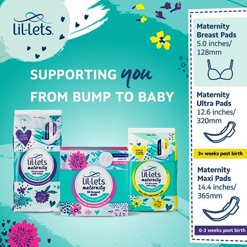Breast Pads – 120 Unidades Individuais, Ultrafinas e Absorventes - Lil-Lets