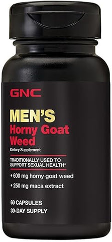 Horny Goat Weed – 60 Cápsulas | Potência e Vitalidade | Marca GNC - GNC
