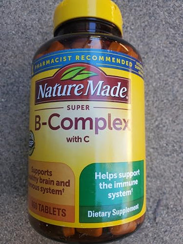 FrenchGlory - Nature Made B-Complex C, 460 Comprimidos – Energia e Saúde – Marca Nature Made