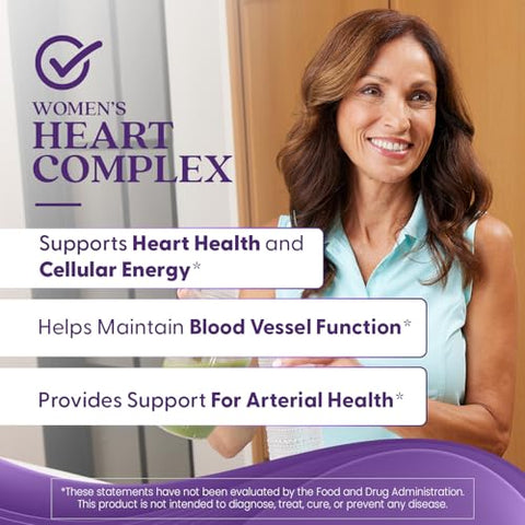 Doctor's BEST - Doctor’s Best Complexo Cardíaco para Mulheres 60 Softgels – Fórmula Especial para a Saúde do Coração Feminino