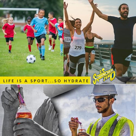 Sqwincher Zero - Qwik Stik Zero Limão-Lima, 50 Sticks/Bolsa – Marca em Destaque