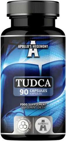 APOLLO'S HEGEMONY - Apollo’s Hegemony Tudca 100mg – 90 Cápsulas Veganas – Suplemento Dietético de Sal Biliar para Apoiar a Digestão e Função Hepática – Fornecimento de 3 Meses