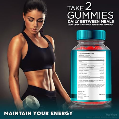 NutraRize - KetoRain ACV Gummies – Oficial, Natural e Delicioso! (60 Gummies)