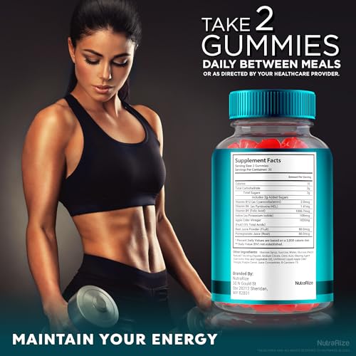 NutraRize - (3 Pack) Gomas Keto Rain ACV, Oficiais KetoRain Keto ACV, Suplemento Natural Keto, Vinagre de Maçã Keto, Avaliações Keto Plus ACV (180 Gomas)
