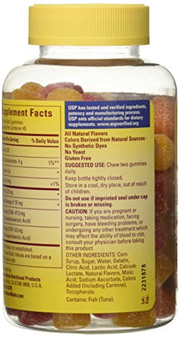 Gummies de Óleo de Peixe para Adultos – Laranja Limão | 60 gomas - Nature Made