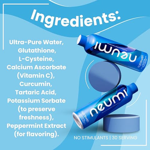 NEUMI SKIN - Neumi NutriSwish | Suplemento Multivitamínico | 30 Porções | Absorção Aprimorada com Água Ultra-Pura | Marca Neumi
