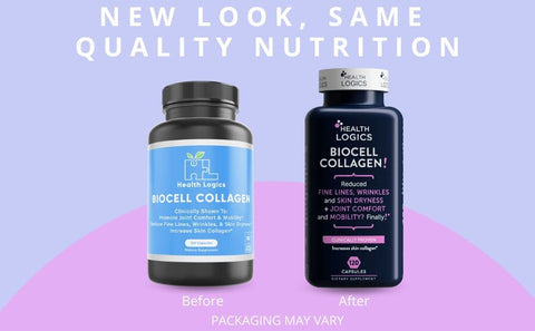 BioCell Colágeno Cuidados com as Articulações e Pele 120 Cápsulas - Health Logics