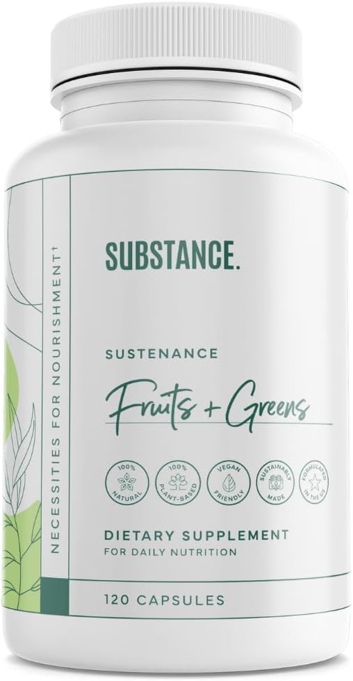 SUBSTANCE. - Nature’s Sustenance – Verdes Diários, Frutas – 100% Natural e Nutritivo