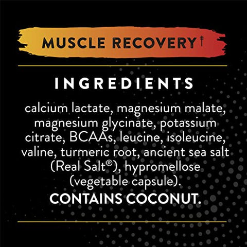 Re-Lyte Cápsulas para Recuperação Muscular, 120 Unidades – Marca de Produto - REDMOND