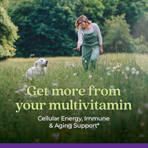 Multivitamínico Feminino 40+ para Energia, Envelhecimento Saudável e Suporte Imunológico com 20 Nutrientes — Every Woman’s One Daily 40, Suave no Estômago, 48 Comprimidos - New Chapter