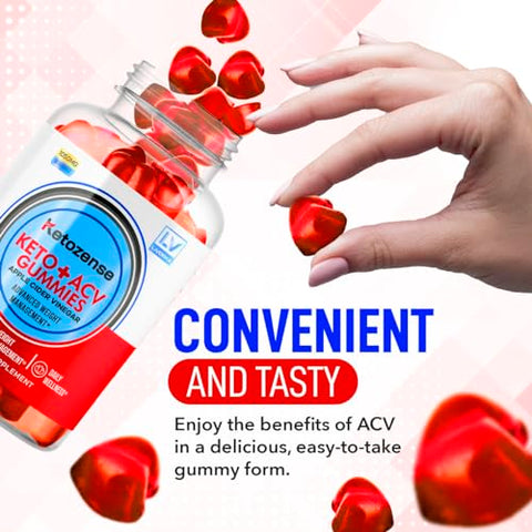 LIVORKA - (3 Pacotes) Gomas Ketozense – KetozeneACV, Gomas Ketozense, Gomas Ketozense ACV, Ketozense ACV 180 Gomas para 3 Meses