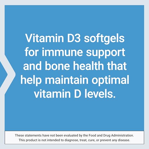 Vitamina D3 25 mcg (1000 UI) Life Extension, suporte ao sistema imunológico, saúde óssea, saúde integral, tamanho econômico, sem glúten, não transgênico, 250 softgels