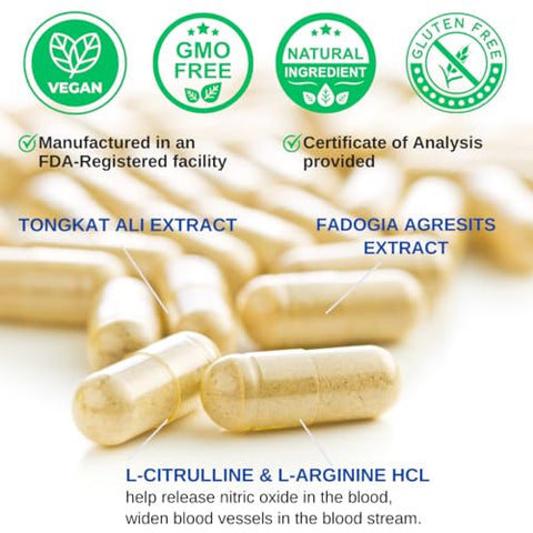 VINATURA - Tongkat Ali: Potente Afrodisíaco Natural – Aumente sua Vitalidade e Energia