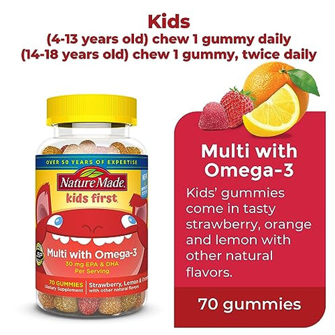 Adult – Suplemento Alimentar para Adultos – 60 Cápsulas – Vitaminas e Minerais Essenciais – Saúde e Bem-Estar - Nature Made