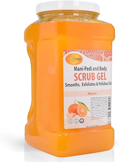 SPA REDI - Spa Redi Pedi Scrub Gel – Mandarin (Gal) | Gel Esfoliante para os Pés – Mandarina | 500g