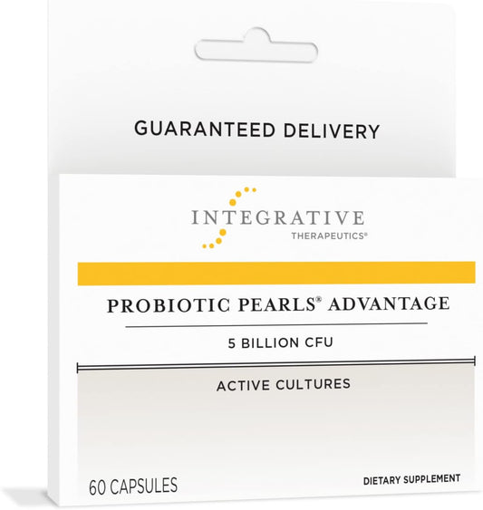 Probiotic Pearls Advantage – Suporte à Saúde Intestinal – Suporte Digestivo Diário com Lactobacilos – 30 cápsulas - Integrative Therapeutics