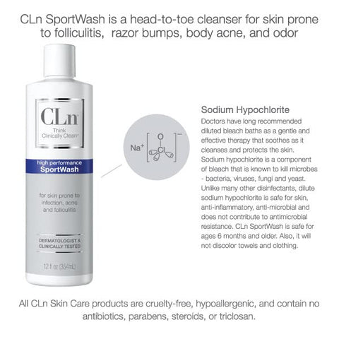 SportWash – Sabonete Esportivo de Alto Desempenho para Homens – 250ml - CLn