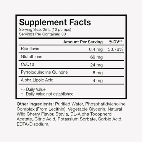 Liposomal Glutationa – Suporte para Imunidade, Pele, Cabelo e Envelhecimento Saudável – Suplementos de Glutationa de Máxima Absorção – Fornecimento de 30 Dias - Terra Health Essentials