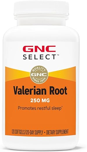 Select Raiz de Valeriana 250mg | 120 Cápsulas Softgel | Marca GNC - GNC