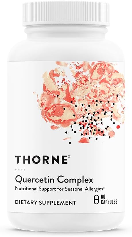 Quercetin Complex – Suporte Nutricional para Alergias Sazonais – 60 Cápsulas – 60 Porções - THORNE