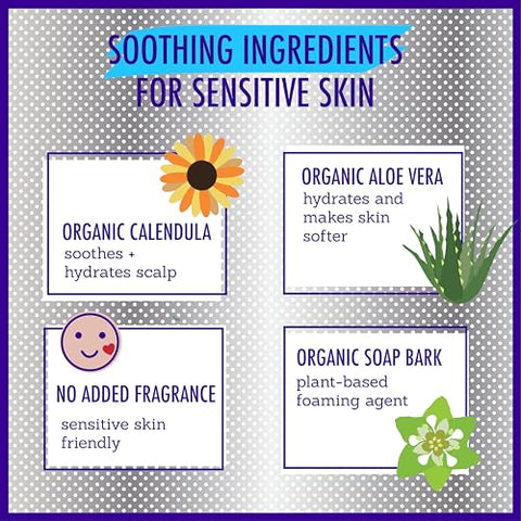 California Baby - Shampoo e Sabonete Líquido California Kids Super Sensível Sem Fragrância | 100% Natural | Cuidados Suaves para Crianças | Shampoo Sem Fragrância para Crianças | Sabonete Hipoalergênico | 251 mL