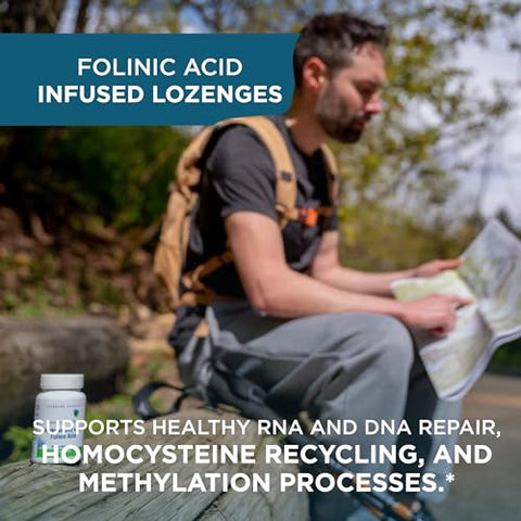 Hydroxo B12 com Ácido Folinico – Complexo de Vitamina B12 para Apoio à Saúde Cardíaca – 60 Pastilhas - Seeking Health