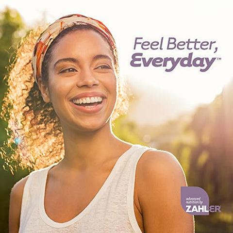 Suplemento de Ferro com Vitamina C – Cápsulas de Ferro para Mulheres e Homens – Alta Absorção, Suave no Estômago, Kosher Suplementos de Ferro Ferroso com Vitaminas C, B12, Folate - Zahler