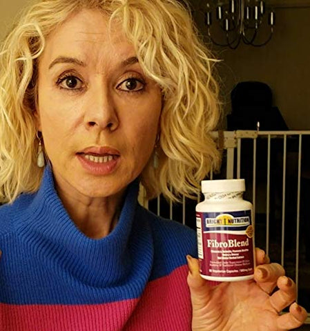 Bright Nutrition - FibroBlend 120 Cápsulas – Fórmula Avançada para Saúde – Marca Líder em Suplementos