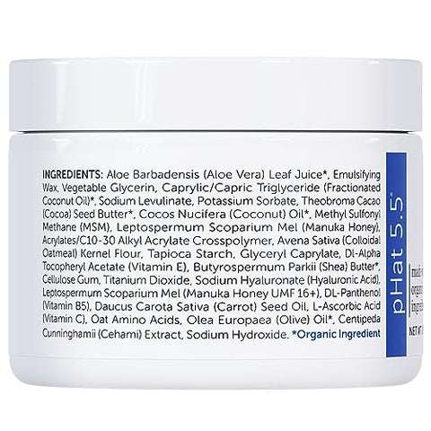 pHat 5.5 - Creme Corporal Hidratante 200g  X: Hidratação Profunda para uma Pele Radiante