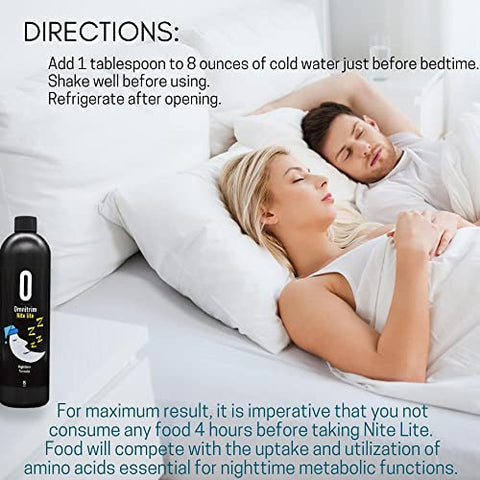Omnitrition - OmniTrim Nite Lite – Fórmula Noturna, 15 Ounces (443 ml) | Suplemento Alimentar