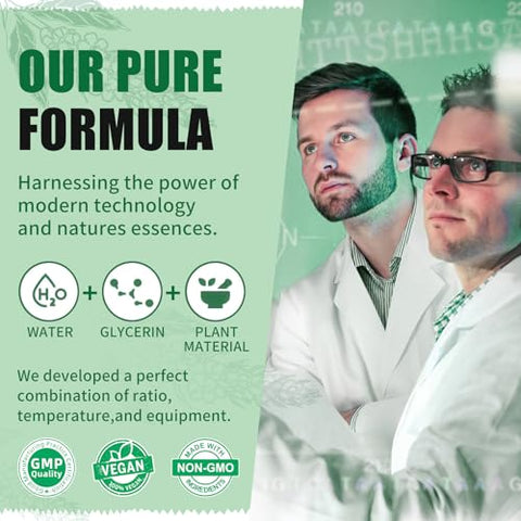 ElevateLife - Gotas de Verbascum para os Pulmões – Extrato de Folha de Verbascum – Desintoxicação Pulmonar