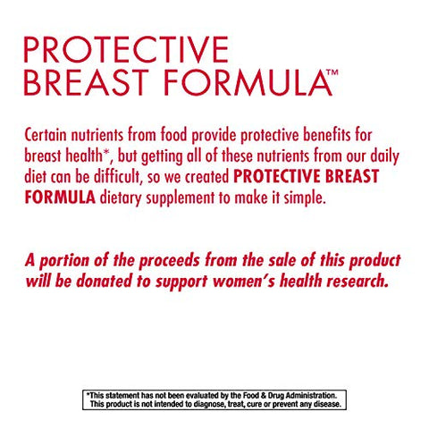 Nature's Way - Nature’s Way Fórmula Protetora para os Seios, Suporte à Saúde dos Seios* com BR-DIM, Extrato de Chá Verde, Extrato de Cúrcuma e Vitamina D3, 60 Comprimidos