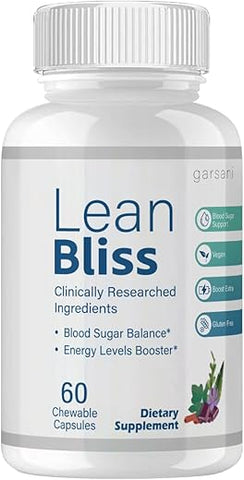 Garsani - Lean Bliss – Cápsulas Lean Bliss (Única, 60 Cápsulas) – Emagreça com Saúde