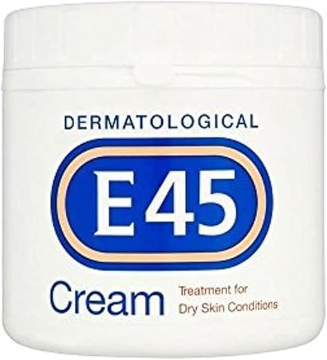Creme Dermatológico Tratamento Para Condições de Pele Seca (350g) Pacote com 2 – Creme Dermatológico E45 para Pele Seca - E45