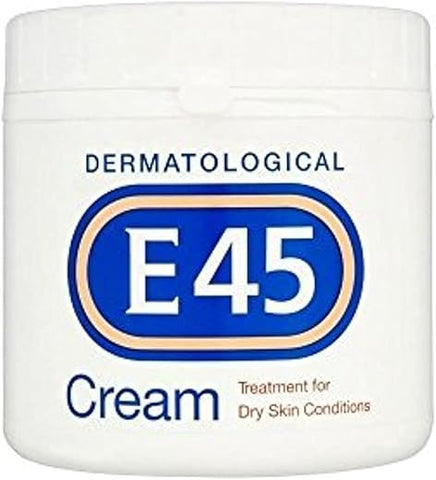 Creme Dermatológico Tratamento Para Condições de Pele Seca (350g) Pacote com 2 – Creme Dermatológico E45 para Pele Seca - E45