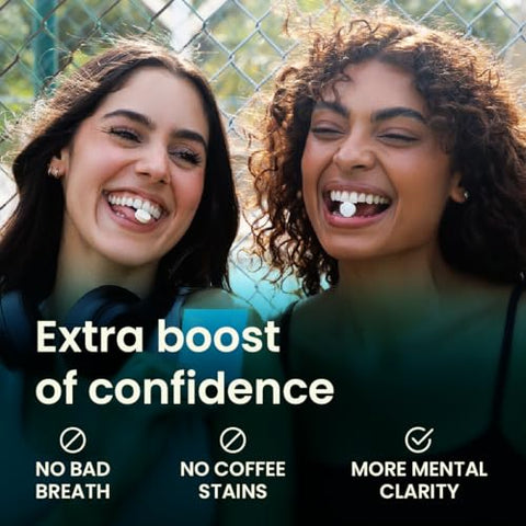 Energy – Goma de Cafeína (54 Unidades) – Sem Açúcar com L-teanina, Cafeína e Vitamina B12 - NeuroGum