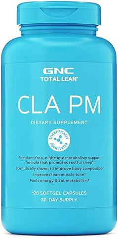 Total Lean CLA PM | Suporte ao Metabolismo Noturno para um Sono Repousante | 120 Softgels - GNC